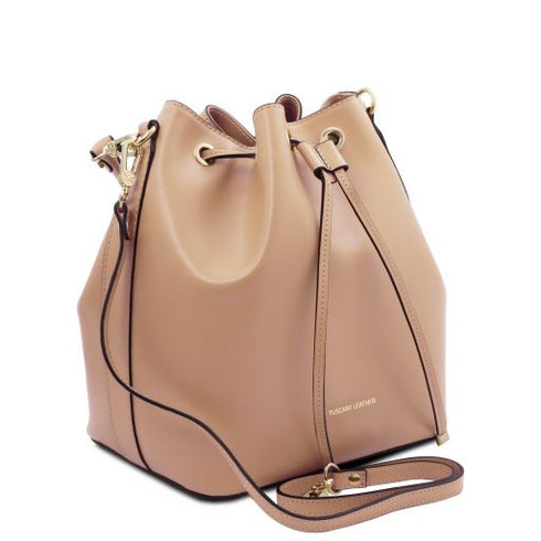 Vittoria - Leather bucket bag